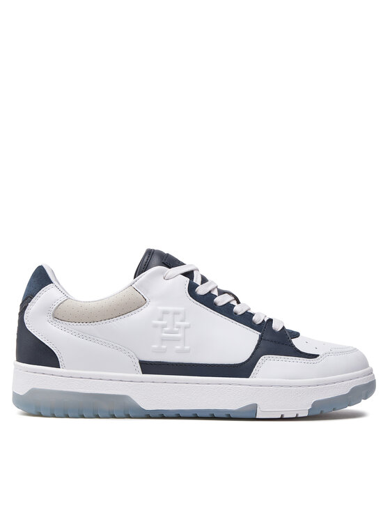 Tommy Hilfiger Tommy Hilfiger Sneakers Th Basket Best Locker FM0FM04969 Bianco