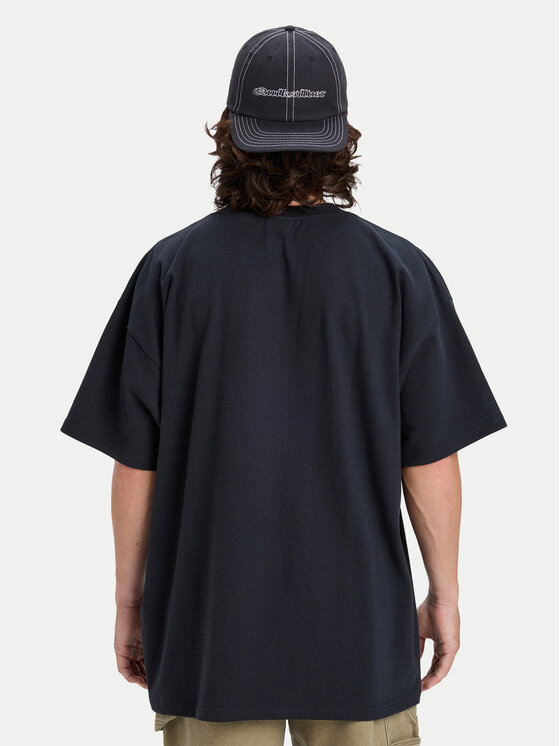 Quiksilver Quiksilver T-Shirt Mercury Double Up EQYZT08167 Szary Regular Fit