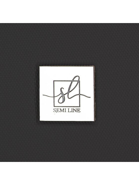 Semi Line Semi Line Valiză mare T5671-4 Negru