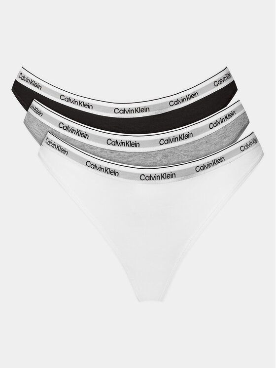 Calvin Klein Underwear Komplet stringów 000QD5209E Kolorowy
