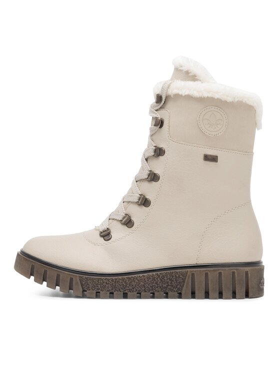 Rieker Rieker Schnürschuhe Y3424-60 Beige