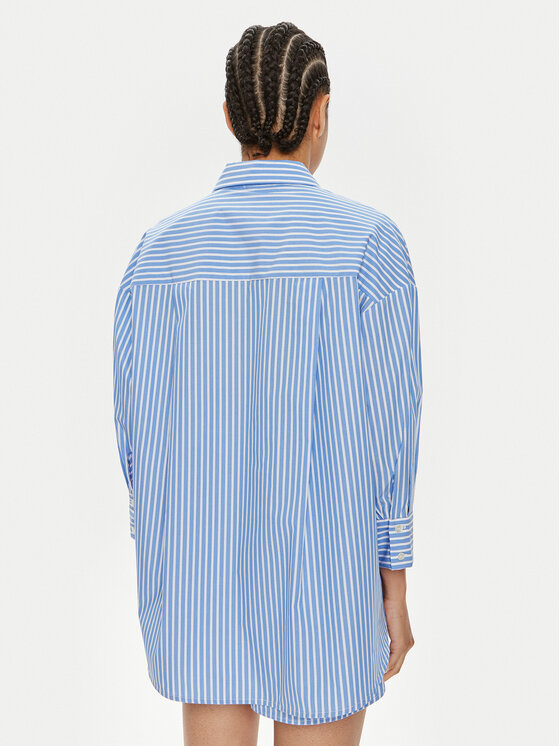 ViCOLO ViCOLO Marškiniai TB2750 Mėlyna Oversize