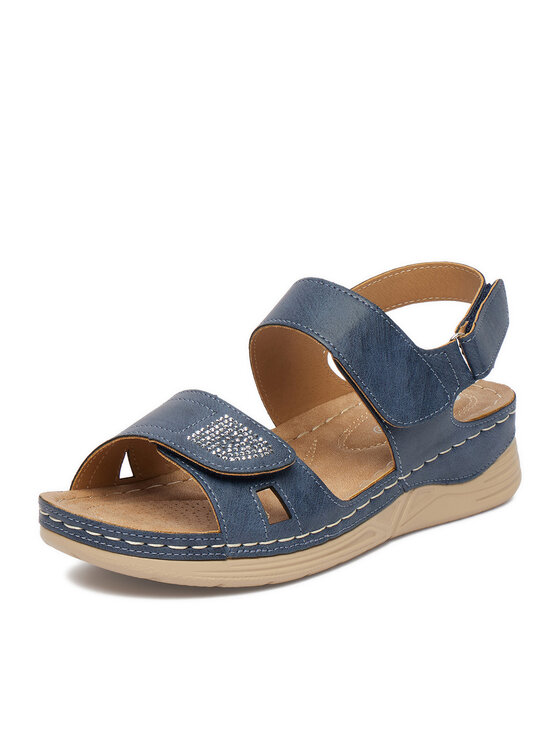 Go Soft Go Soft Sandalen CEO-WFA3741-1 Blau