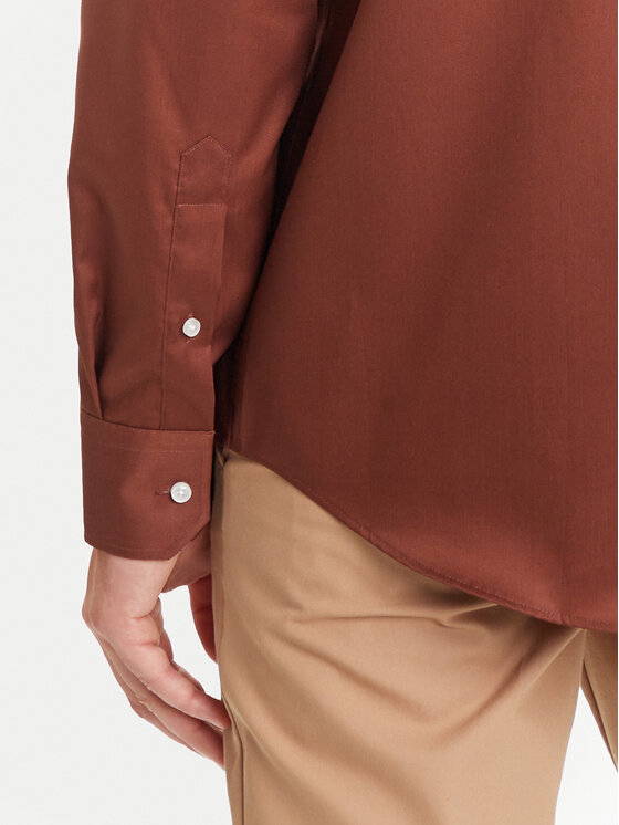 BOSS BOSS Koszula H-Joe 50545145 Beżowy Regular Fit