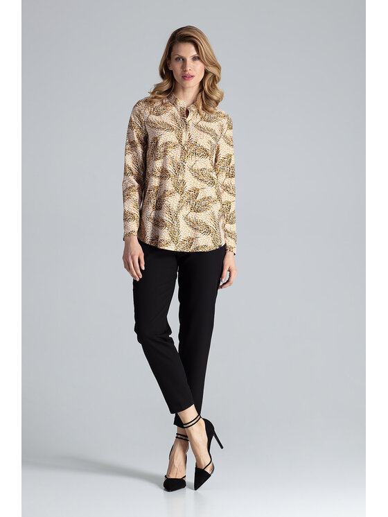 FIGL FIGL Halenka M663 Barevná Regular Fit
