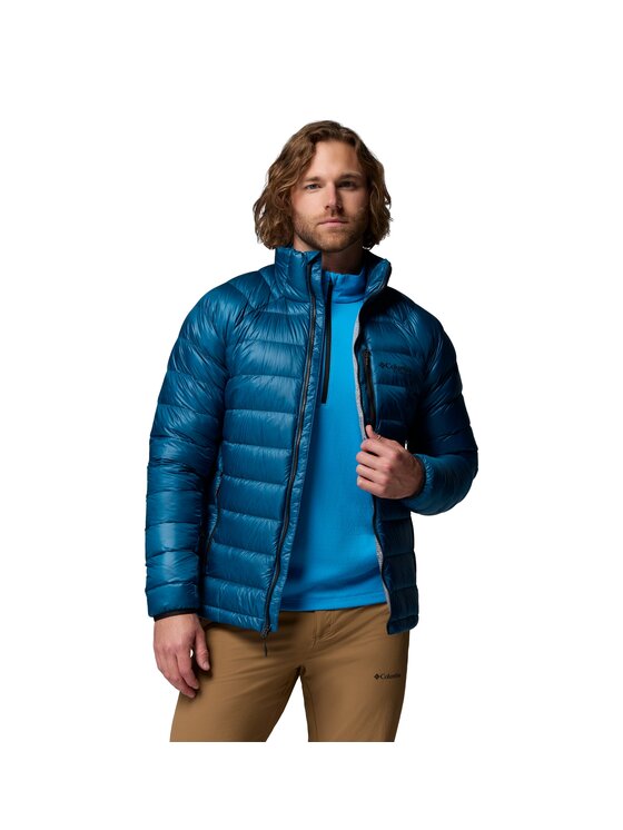 Columbia Columbia Kurtka puchowa 208878 Niebieski Regular Fit
