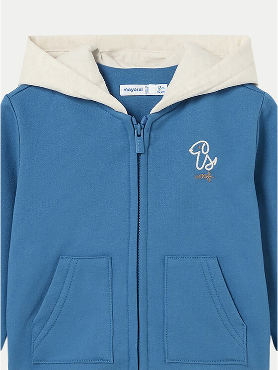 Mayoral Mayoral Felpa 2473 Blu Regular Fit