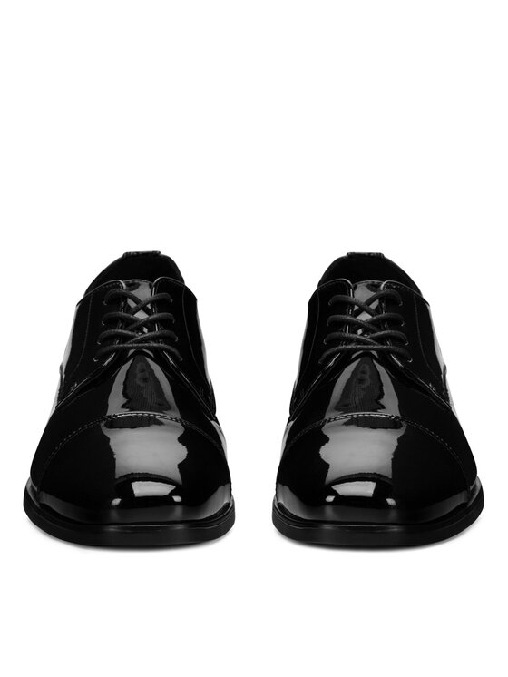 Lanetti Lanetti Pantofi MYL8520-2ABIG Negru