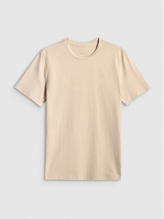 4F 4F T-shirt 4FRSS26TTSHM4261-83S Marrone Regular Fit
