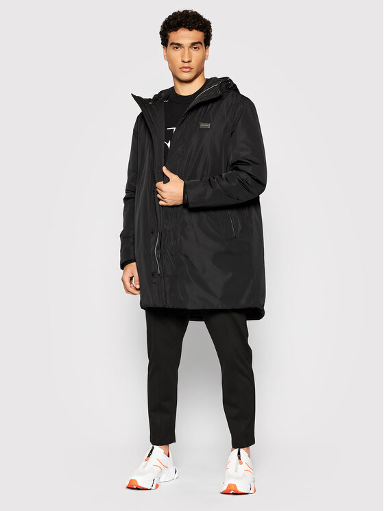 Parka Premium Badge K10K106546 Nero Regular Fit
