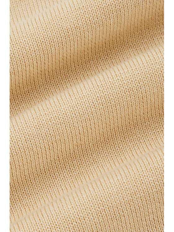 Lancerto Lancerto Sweter Gustan SW073225000072 Beżowy Regular Fit
