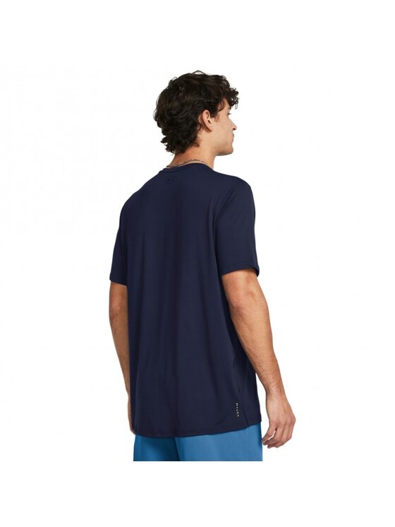 Under Armour Under Armour Koszulka techniczna 1383973 Granatowy Relaxed Fit