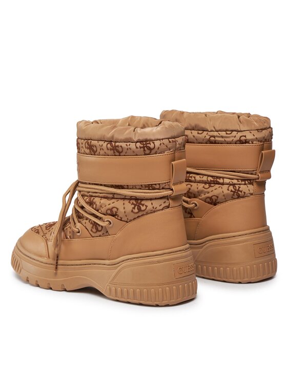 Guess Guess Μπότες Χιονιού Drera FL8DRA FAL10 Μπεζ