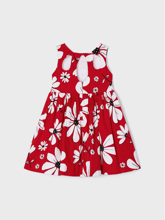 Vestito estivo 3917 Rosso