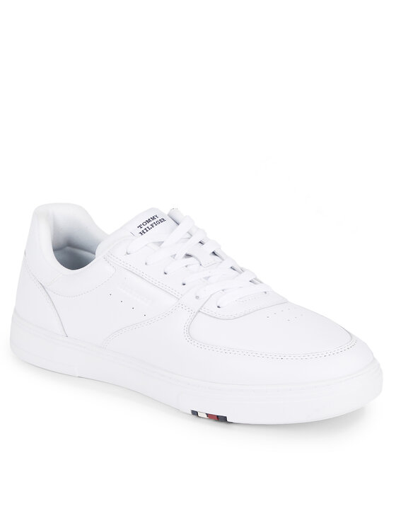 Tommy Hilfiger Tommy Hilfiger Снікерcи Modern Cup Corporate Lth FM0FM04941 Білий