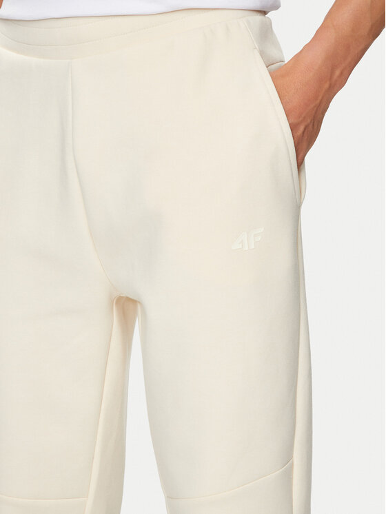 4F 4F Спортивні штани 4FWSS24TTROM648 Бежевий Regular Fit
