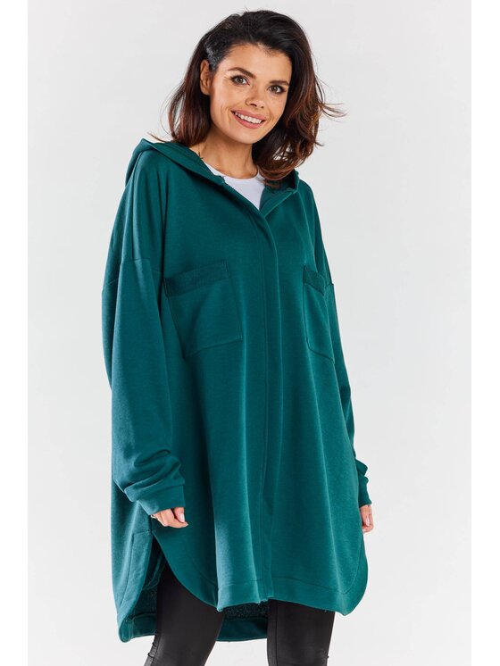 Infinite You Infinite You Felpa M281 Verde Basic Fit