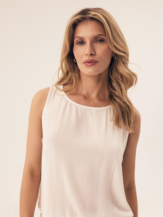 Esotiq Esotiq Piżama 43254 Biały Regular Fit