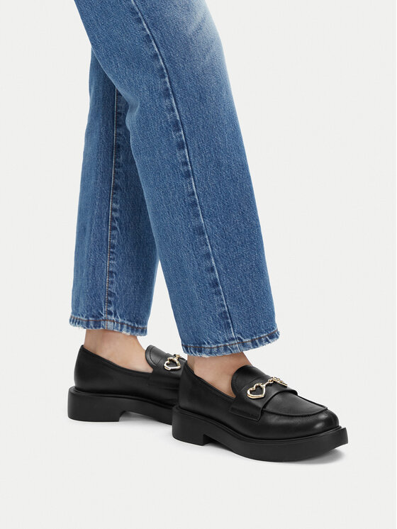 LOVE MOSCHINO LOVE MOSCHINO Slipper JA10394G1MIA0000 Schwarz