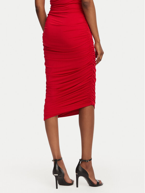 ACCESS FASHION ACCESS FASHION Tiesus sijonas 63-6001-326 Raudona Slim Fit