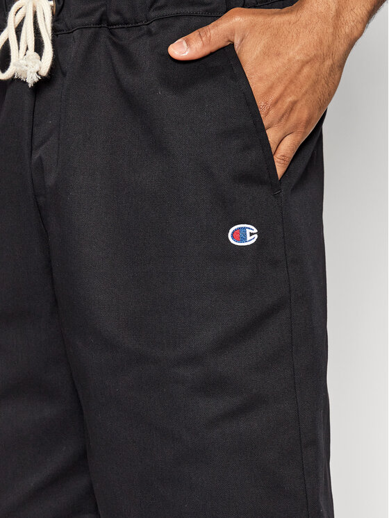 Champion Champion Auduma šorti Classic 1982 217239 Melns Custom Fit