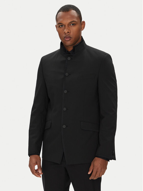 KARL LAGERFELD KARL LAGERFELD Sacou 155220 553037 Negru Regular Fit