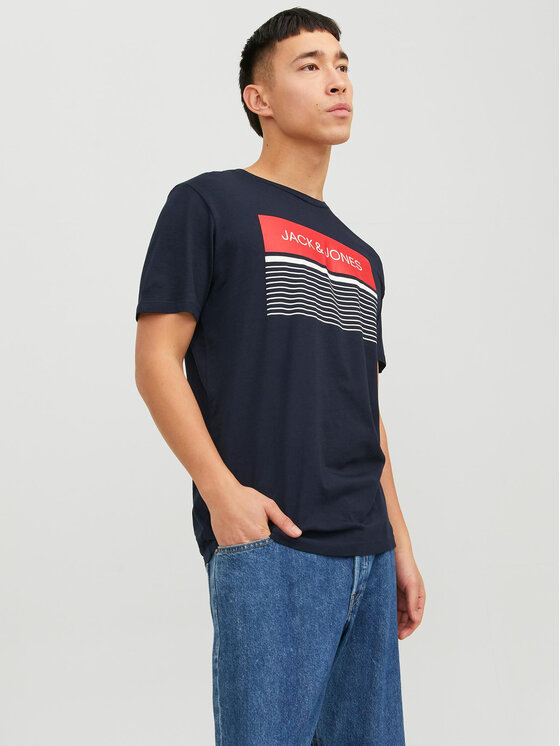 Jack & Jones Jack & Jones Set di 3 T-shirt 12234413 Bianco Regular Fit
