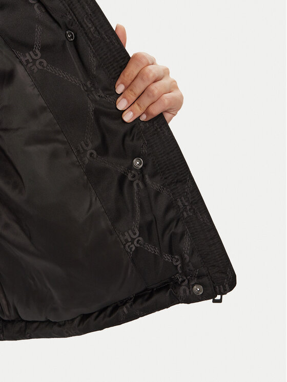 HUGO HUGO Veste Fantasia-1 50523208 Melns Regular Fit