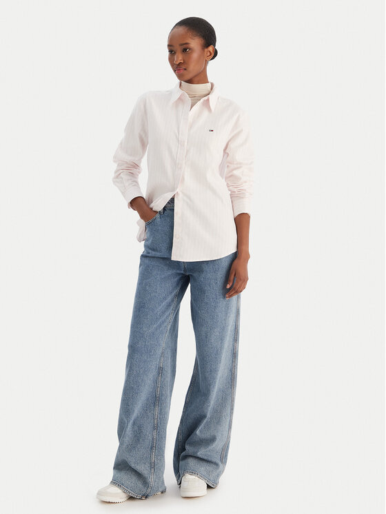 Tommy Jeans Tommy Jeans Krekls DW0DW19890 Rozā Regular Fit