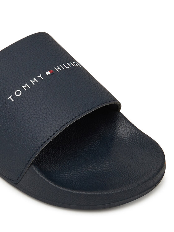 Tommy Hilfiger Tommy Hilfiger Nazouváky Hilifger Nyc Pool Slide FM0FM05432 Tmavomodrá