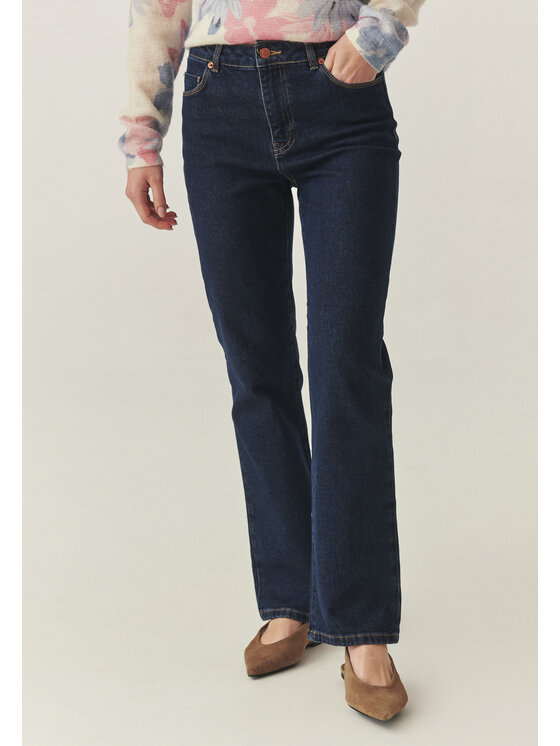 TATUUM TATUUM Jeansy RIFOMO Tmavomodrá Bootcut Fit