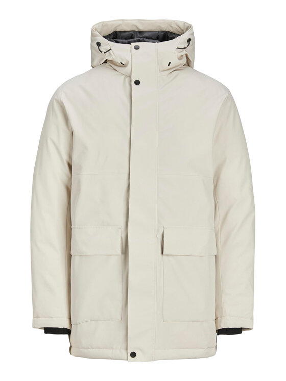 Jack&Jones Jack&Jones Зимно яке 12235845 Екрю Regular Fit