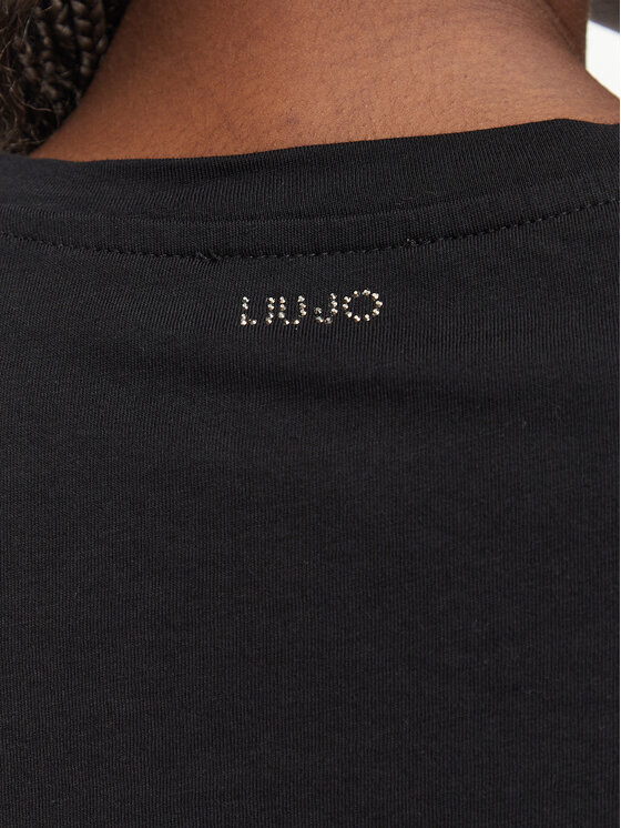 Liu Jo Liu Jo Majica WF6131 JS904 Crna Regular Fit