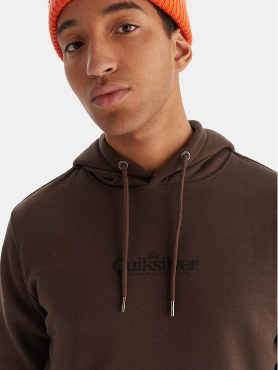 Quiksilver Quiksilver Pulóver Screen Fleece Fineline EQYFT05136 Barna Regular Fit