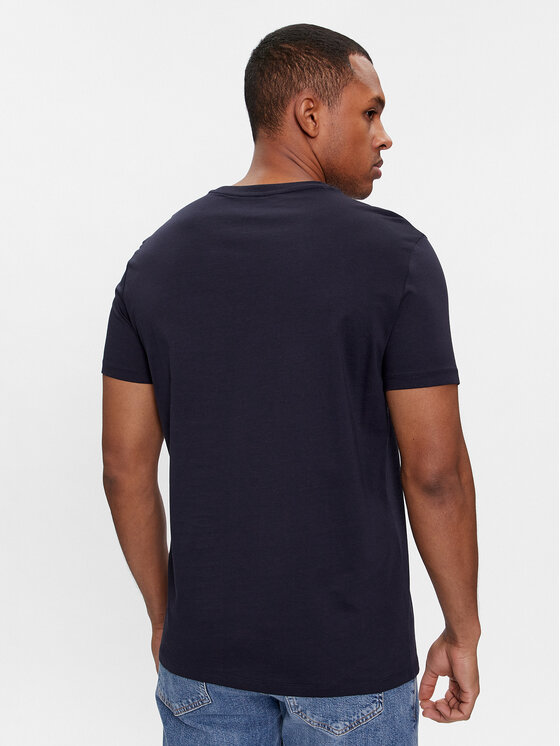Armani Exchange Armani Exchange Majica 3DZTHQ ZJ9AZ 15CX Mornarsko modra Regular Fit