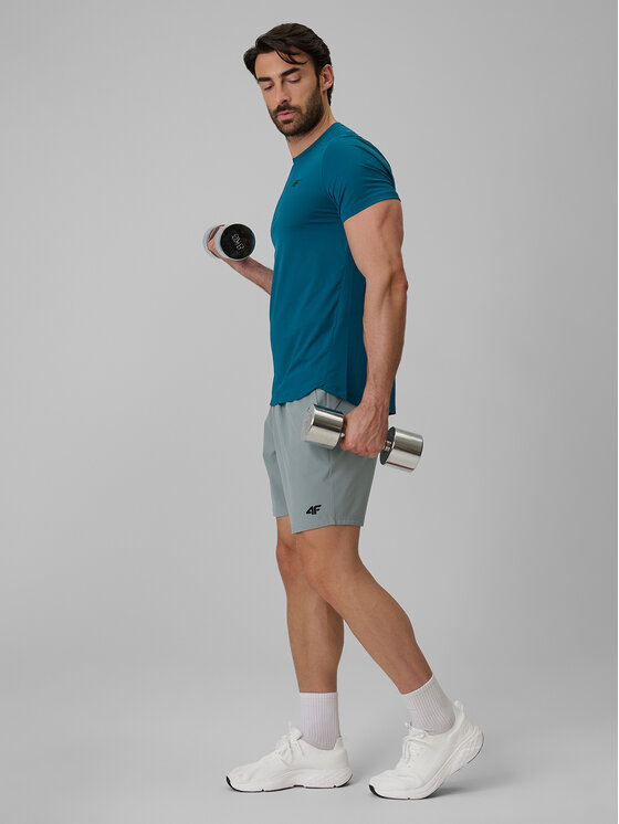 4F 4F Koszulka techniczna NO LIMITS Zielony Regular Fit