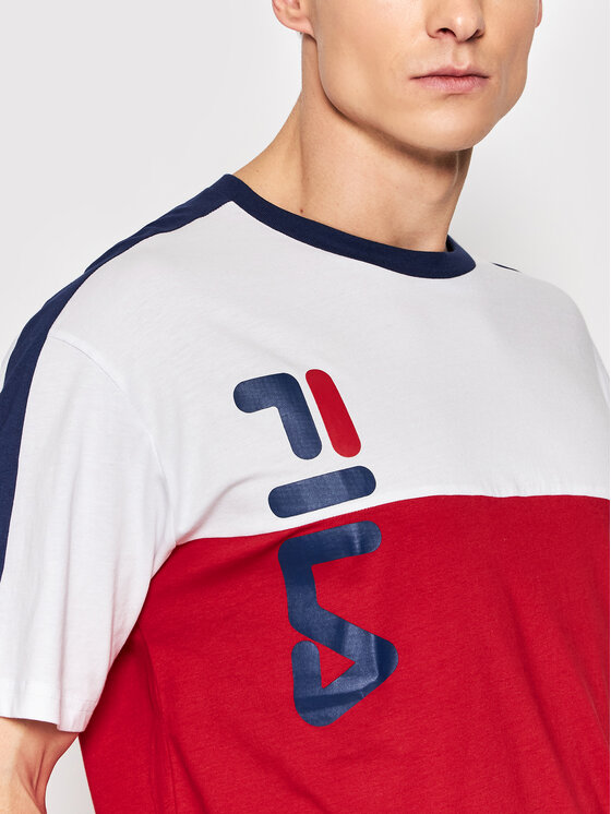 T-shirt Bartin 768990 Rosso Loose Fit