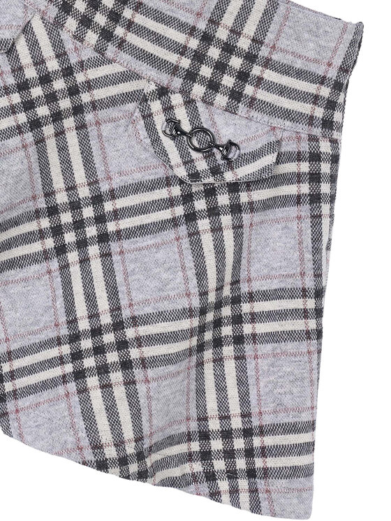 Mayoral Mayoral Sukňa 4905 Sivá Regular Fit