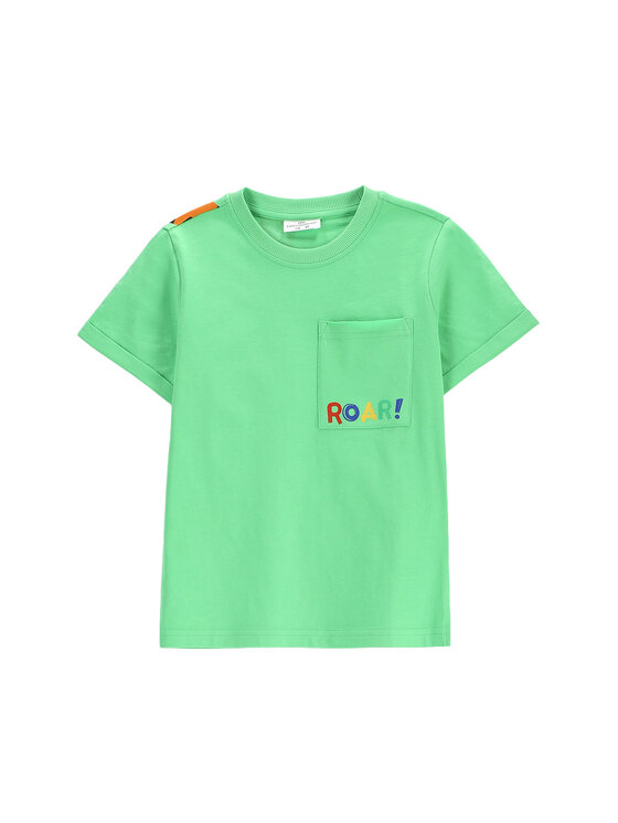 Coccodrillo T-Shirt WC5143205TBK Zielony Regular Fit