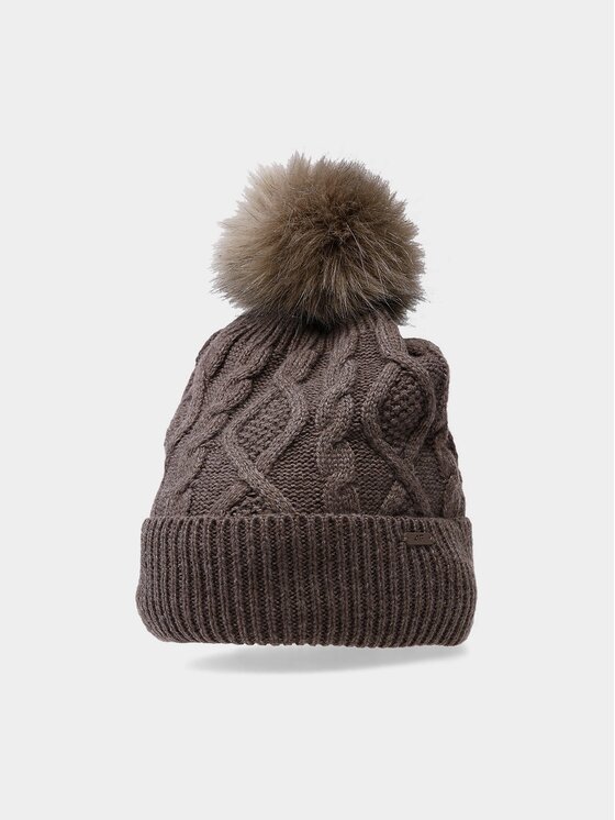 Czapka 4F, Brązowe, 4FAW23ACAPF297-80S