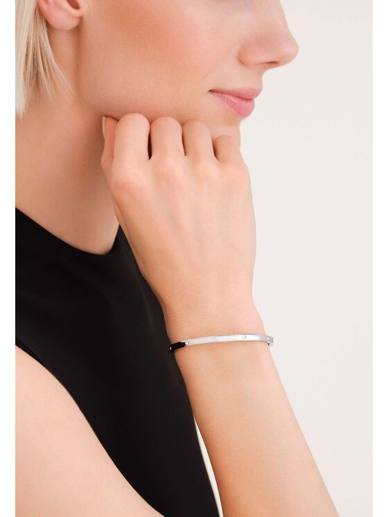 Rosefield Rosefield Bransoletka Bangle Collection Srebrny
