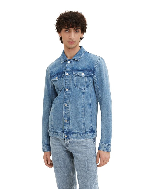 Tom Tailor Denim Jeans jakna 1035513 Modra