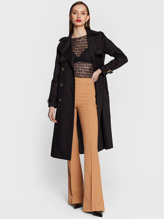 Pantaloni di tessuto PA-054-31E2-V250 Beige Slim