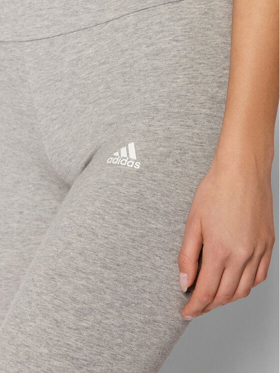 adidas adidas Legíny Loungewear Essentials Logo GL0638 Šedá Slim Fit