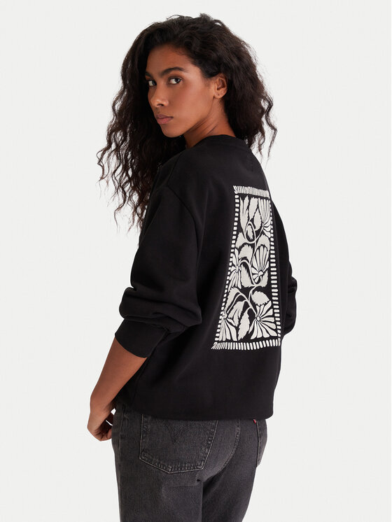 Női Mustang Pulóver, Méret: XL, Fekete, Burley 1016772