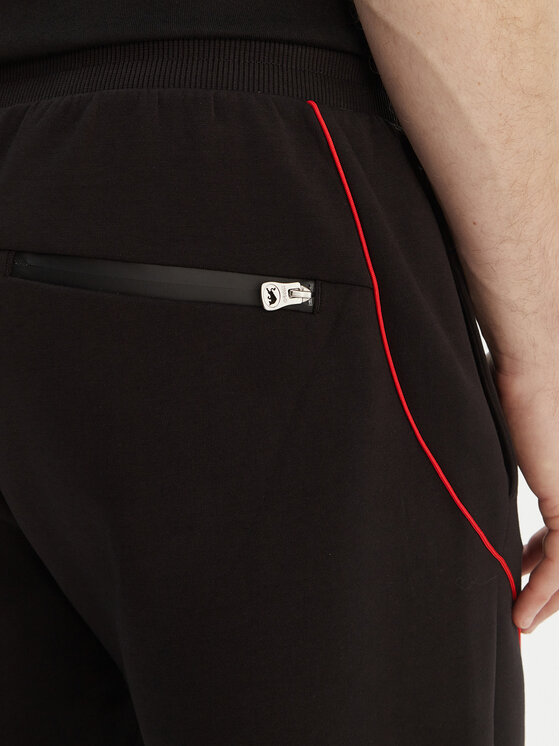 HUGO HUGO Pantaloni trening Dusson_RB 50559707 Negru Relaxed Fit