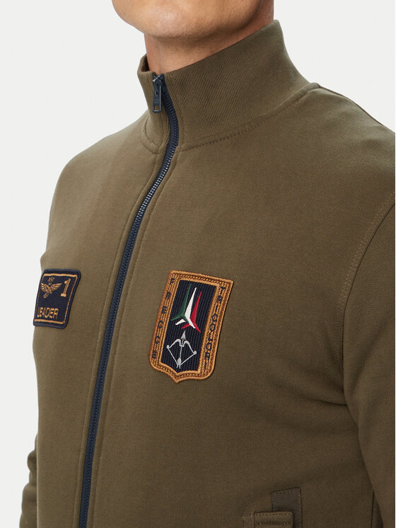 Aeronautica Militare Aeronautica Militare Світшот 262FE2130UF00689 Темно-зелений Regular Fit