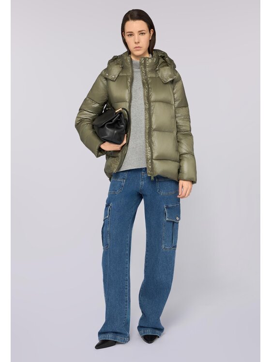 Trussardi Trussardi Giubbotto piumino F010A000446N025 Verde Regular Fit