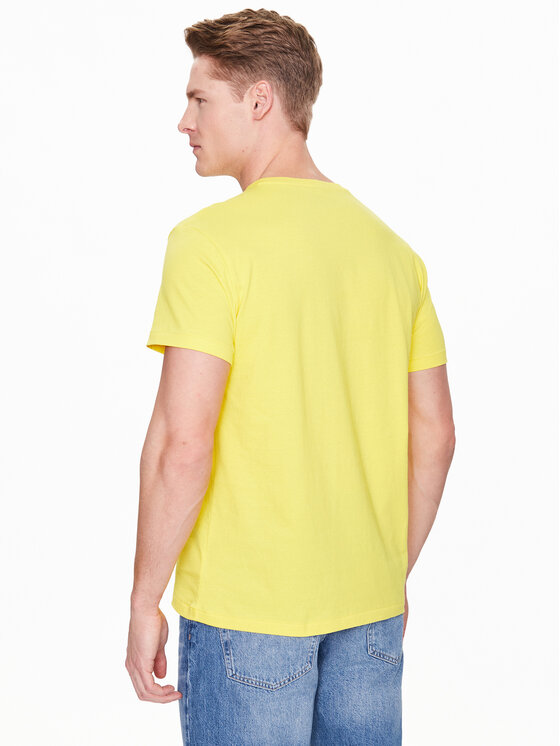 Polo Ralph Lauren Polo Ralph Lauren T-Shirt 710671438290 Žlutá Slim Fit