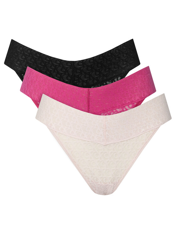 Calvin Klein Underwear Calvin Klein Underwear Komplet hlačk﻿ LV00QD5305 Pisana